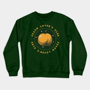 Peach Lover's Club Crewneck Sweatshirt